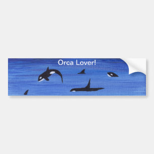 Autocollant De Voiture Baleines tueuses