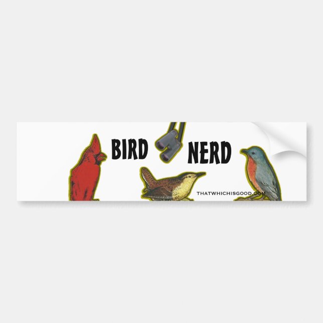 Autocollant De Voiture Ballot d'oiseau (Devant)