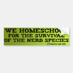 Autocollant De Voiture Ballots de Homeschool