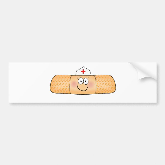 Autocollant De Voiture Bandage d'aide de bande de Whimsicla avec le (Devant)