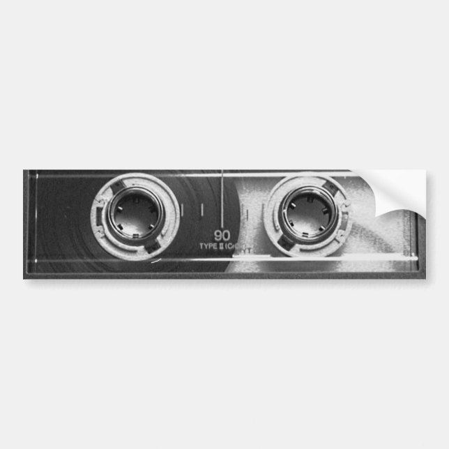 Autocollant De Voiture Bande Compact Cassette (Devant)