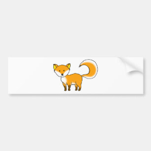 Autocollant De Voiture bande dessinée mignonne d'animal de forêt de
