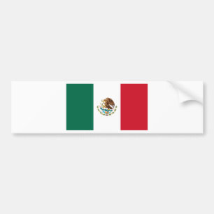 Autocollant De Voiture Bandera de México - Drapeau du Mexique - Drapeau d