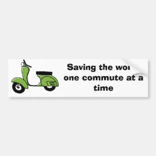 Autocollant De Voiture banlieusard de scooter
