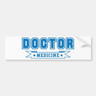 Autocollant De Voiture Bannière de docteur en médecine