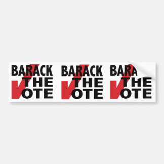 Autocollant De Voiture Barack le vote