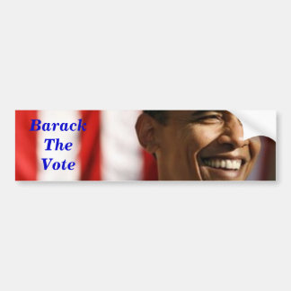 Autocollant De Voiture Barack le vote