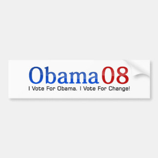 Autocollant De Voiture Barack Obama