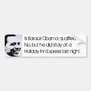Autocollant De Voiture Barack Obama est-il qualifié ? Non, mais…