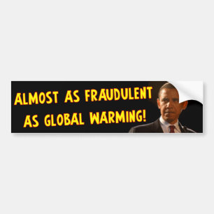 Autocollant De Voiture Barack Obama : Fraude