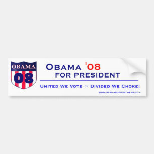 Autocollant De Voiture Barack Obama pour le Président adhésif pour