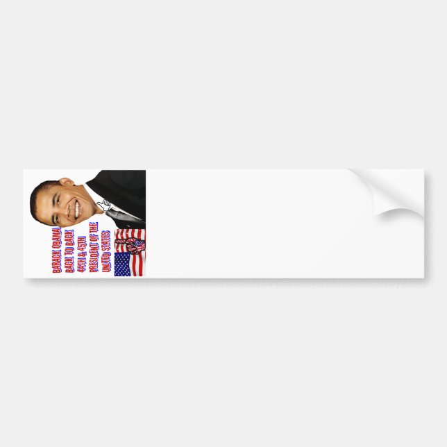 Autocollant De Voiture Barack Obama, Retour À Retour_ (Devant)