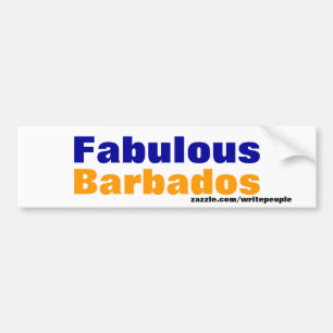 Autocollant De Voiture barbade