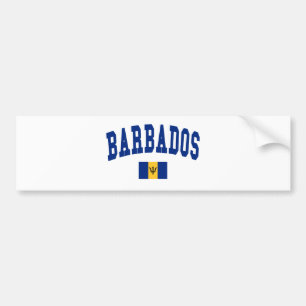 AUTOCOLLANT DE VOITURE BARBADE
