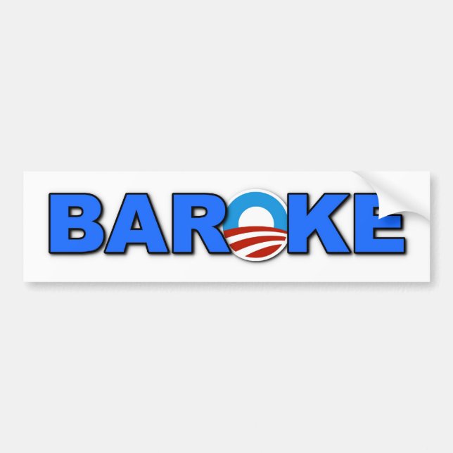 AUTOCOLLANT DE VOITURE BAROKE (Devant)