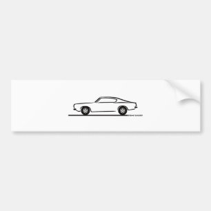 Autocollant De Voiture Barracuda de Plymouth 1968