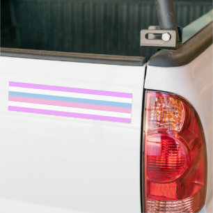 AUTOCOLLANT DE VOITURE BARRE À DRAPEAU INTERSEX PRIX