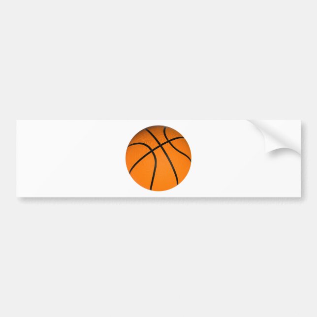 Autocollant De Voiture Basket-ball (Devant)