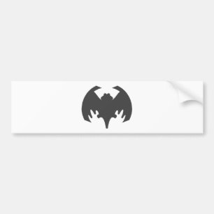 Autocollant De Voiture Bat Grey Le MUSÉE Zazzle Cadfts