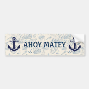 AUTOCOLLANT DE VOITURE BATEAUX NAUTIQUES