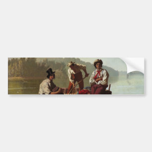 Autocollant De Voiture Bateaux sur le Missouri