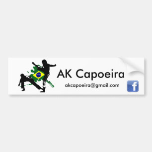 Autocollant De Voiture Bâton de pare-chocs d'AK Capoeira Brésil