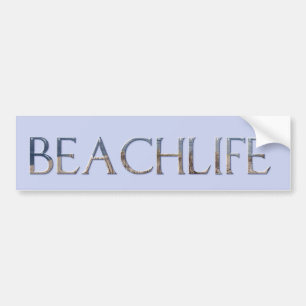 AUTOCOLLANT DE VOITURE BEACHLIFE