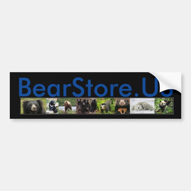 Autocollant De Voiture BearStore.US (Devant)