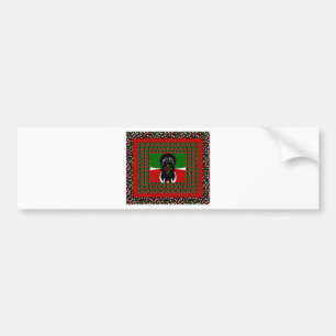 Autocollant De Voiture Beau drapeau des Coeurs Kenyans