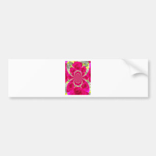 Autocollant De Voiture Beau Extraordinaire Roses rouges Motif Kaleidoscop