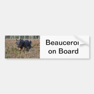 Autocollant De Voiture beauceron d'adhésif pour pare-chocs