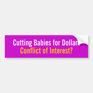 Autocollant De Voiture Bébés de coupe pour des dollars