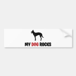 Autocollant De Voiture Belge Malinois