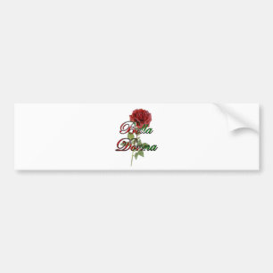 Autocollant De Voiture Bella Donna (belle femme)