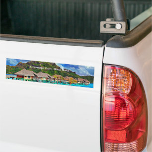 Autocollant De Voiture Belle Bora Bora, Polynésie Française