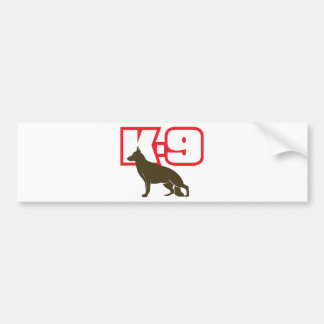 Autocollant De Voiture Berger allemand K-9