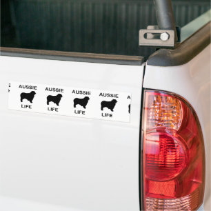 Autocollant De Voiture berger australien aussie vie