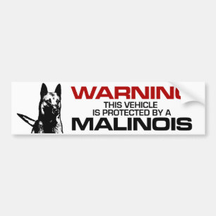 Autocollant De Voiture Berger belge - adhésif pour pare-chocs de Malinoi