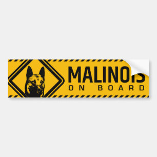 Autocollant De Voiture Berger belge - adhésif pour pare-chocs de Malinoi