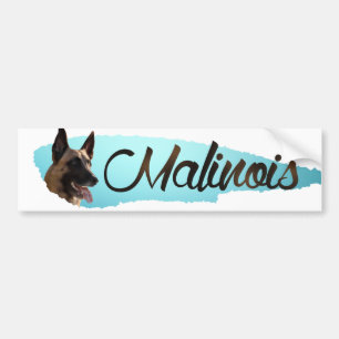Autocollant De Voiture Berger belge - adhésif pour pare-chocs de Malinoi