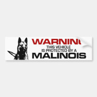 Berger belge - adhésif pour pare-chocs de Malinois