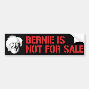 Autocollant De Voiture Bernie n'est pas en vente - ponceuses de Bernie -
