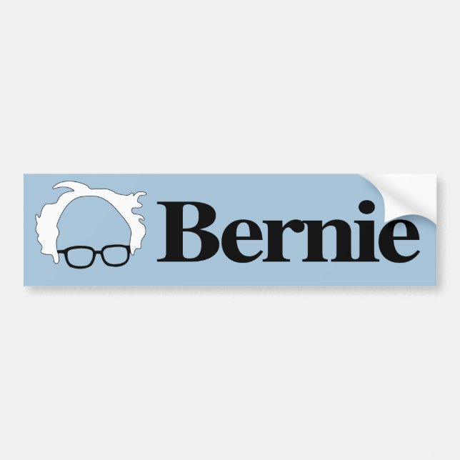 Autocollant De Voiture Bernie - ponceuses 2016 pour le président - .png (Devant)