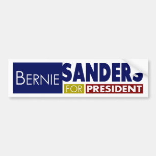 Autocollant De Voiture Bernie Sanders pour le président V1