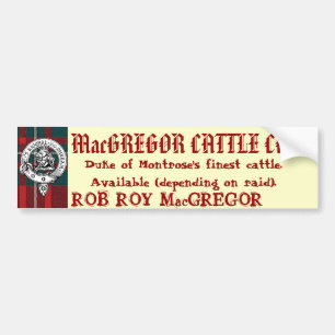Autocollant De Voiture BÉTAIL Cie. de MacGREGOR disponibles (selon