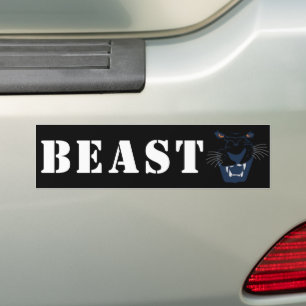 Autocollant De Voiture Bête noire