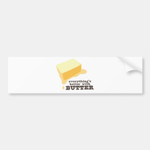 Autocollant De Voiture Beurre