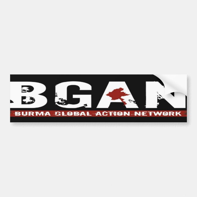 AUTOCOLLANT DE VOITURE BGANBUMERSTICKER (Devant)
