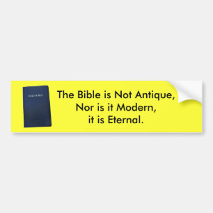 Autocollant De Voiture Bible éternelle