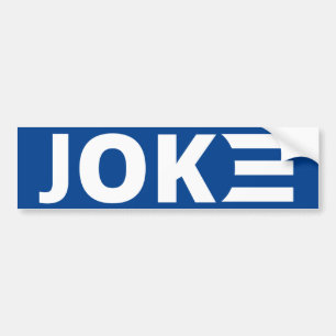 Autocollant De Voiture Biden est un Sticker de pare-chocs de plaisanterie